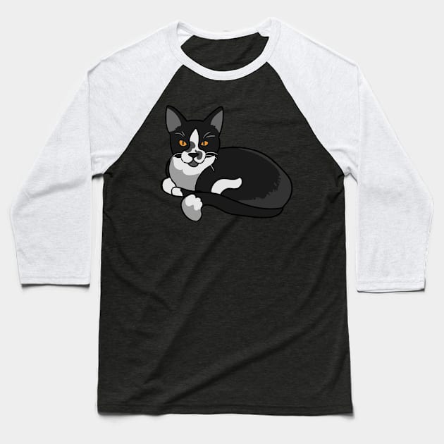 Munchkin cute cat tomcat kitten Baseball T-Shirt by SpruchBastler